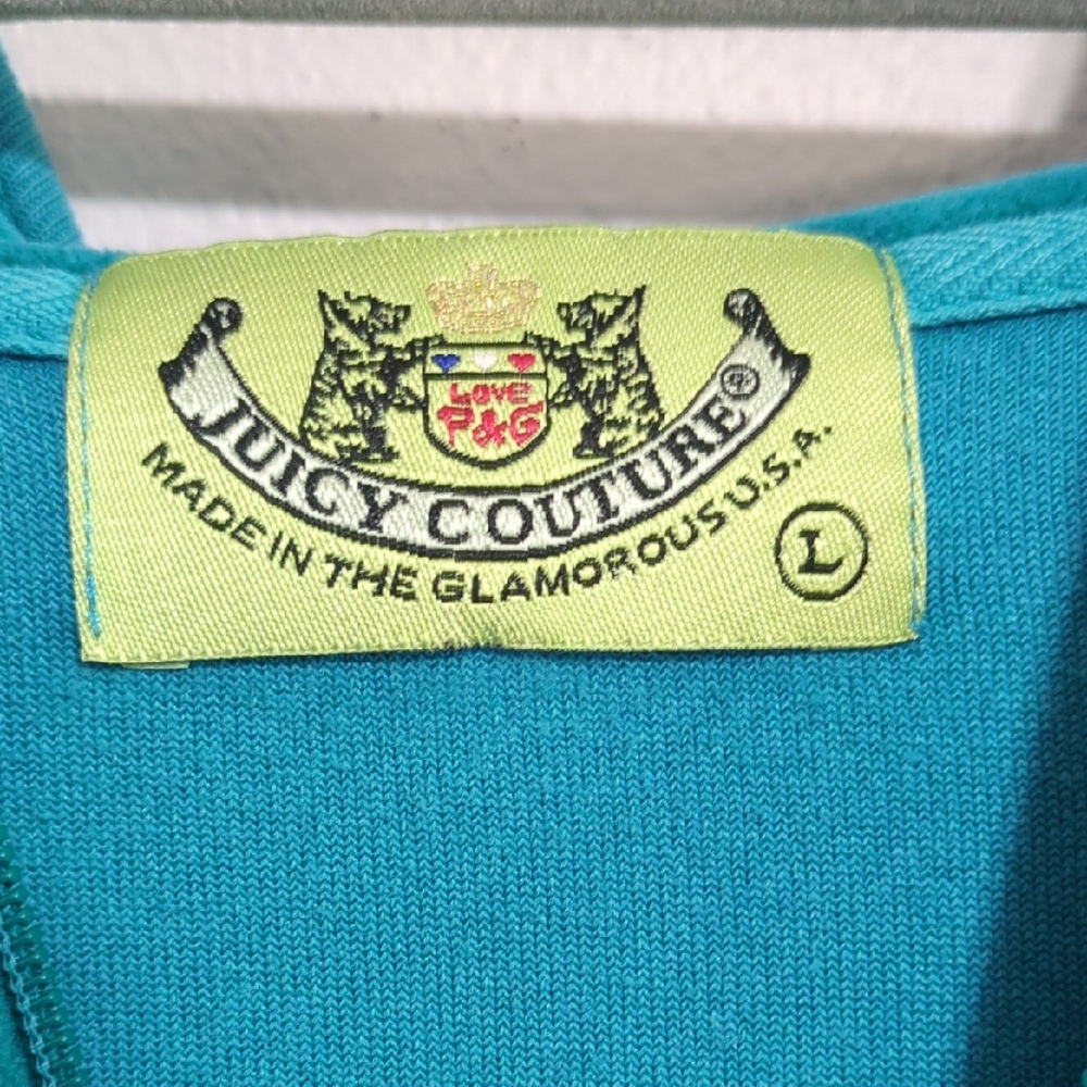 Juicy Couture Vibrant Blue Hoodie - Picture 2 of 12